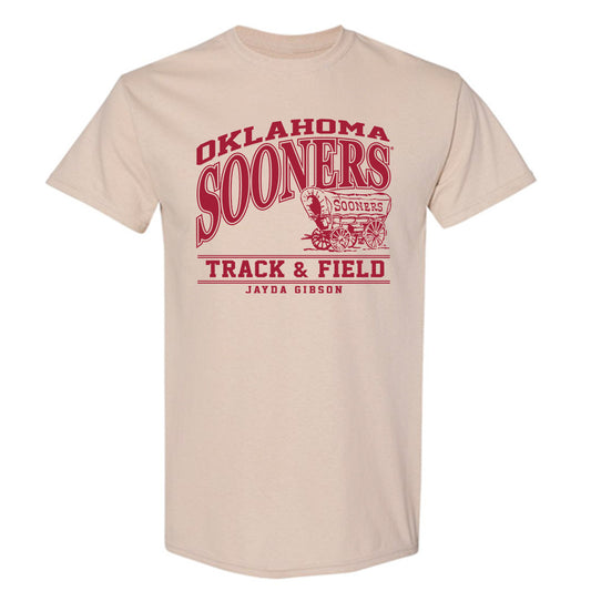 Oklahoma - NCAA Women's Track & Field (Outdoor) : Jayda Gibson - T-Shirt Classic Fashion Shersey