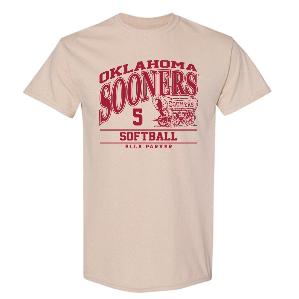 Oklahoma - NCAA Softball : Ella Parker - Classic Fashion Shersey T-Shirt-0