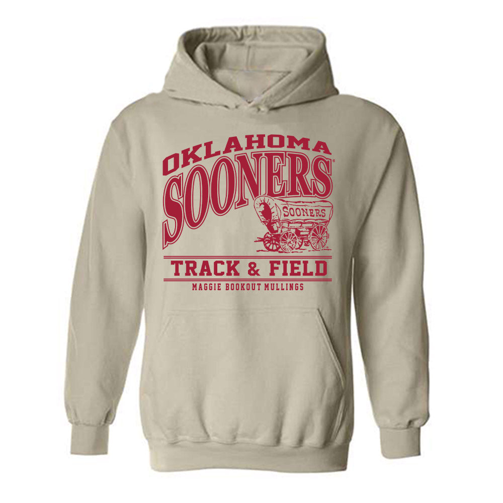 Oklahoma - NCAA Women's Track & Field : Maggie Bookout-Mullings - Classic Fashion Shersey Hooded Sweatshirt-0