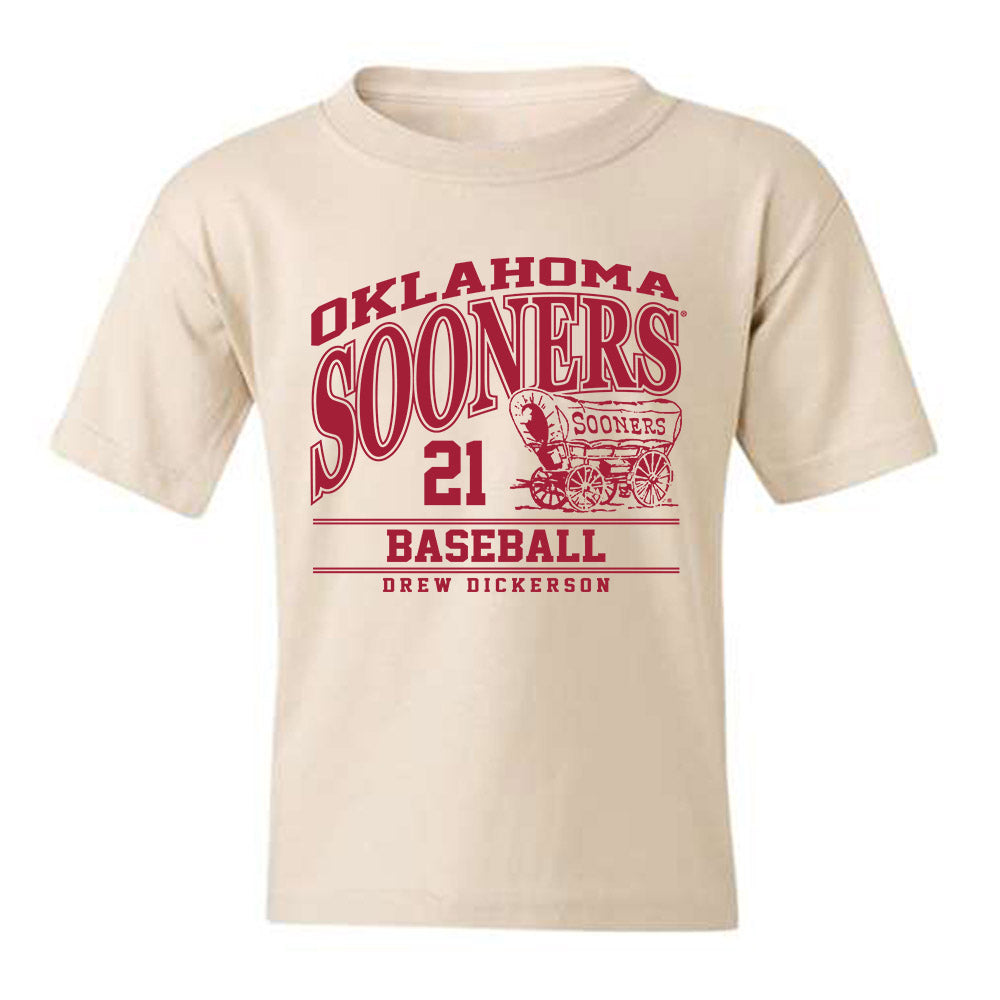 Oklahoma - NCAA Baseball : Drew Dickerson - Classic Fashion Shersey Youth T-Shirt-0