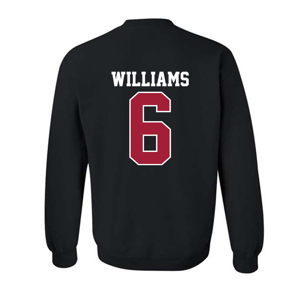 Oklahoma - NCAA Women's Basketball : Sahara Williams - Sports Shersey Crewneck Sweatshirt-1