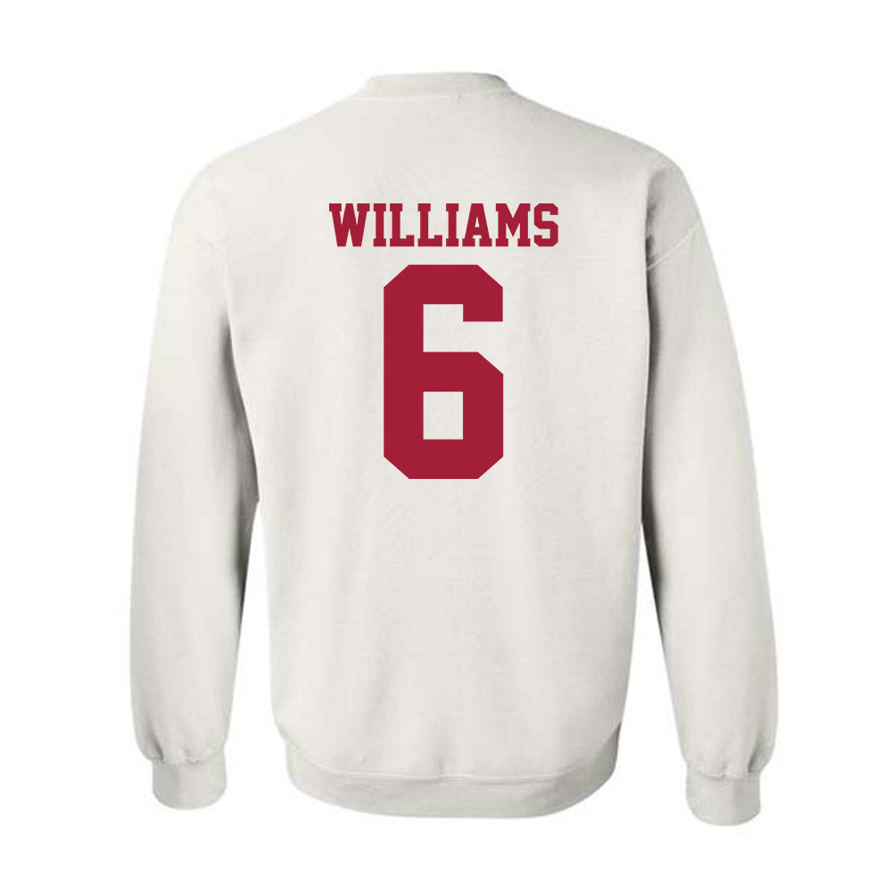 Oklahoma - NCAA Women's Basketball : Sahara Williams - Sports Shersey Crewneck Sweatshirt-1