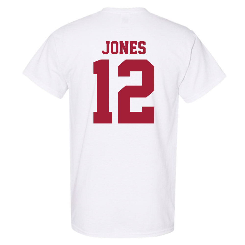 Oklahoma - NCAA Men's Basketball : Jadon Jones - Sports Shersey T-Shirt-1