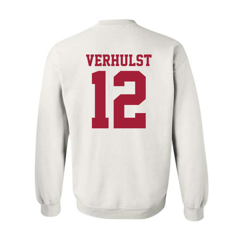 Oklahoma - NCAA Women's Basketball : Payton Verhulst - Sports Shersey Crewneck Sweatshirt-1