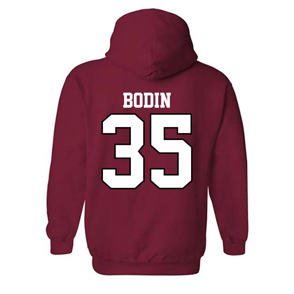 Oklahoma - NCAA Baseball : Jason Bodin - Sports Shersey Hooded Sweatshirt-1