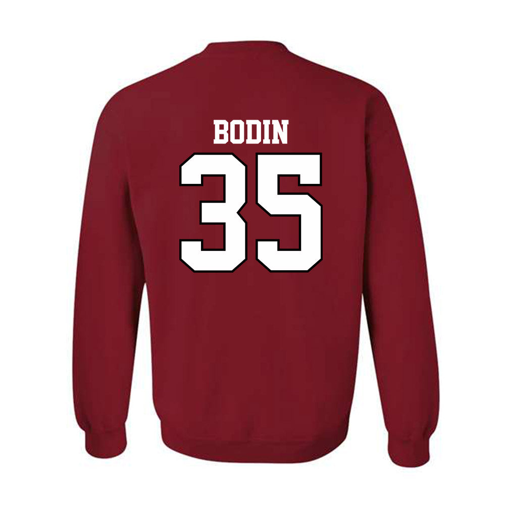 Oklahoma - NCAA Baseball : Jason Bodin - Sports Shersey Crewneck Sweatshirt-1