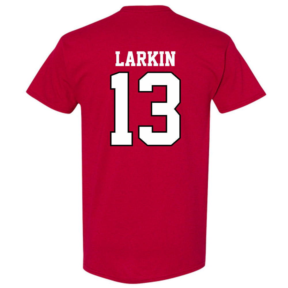 Oklahoma - NCAA Baseball : Connor Larkin - Sports Shersey T-Shirt-1