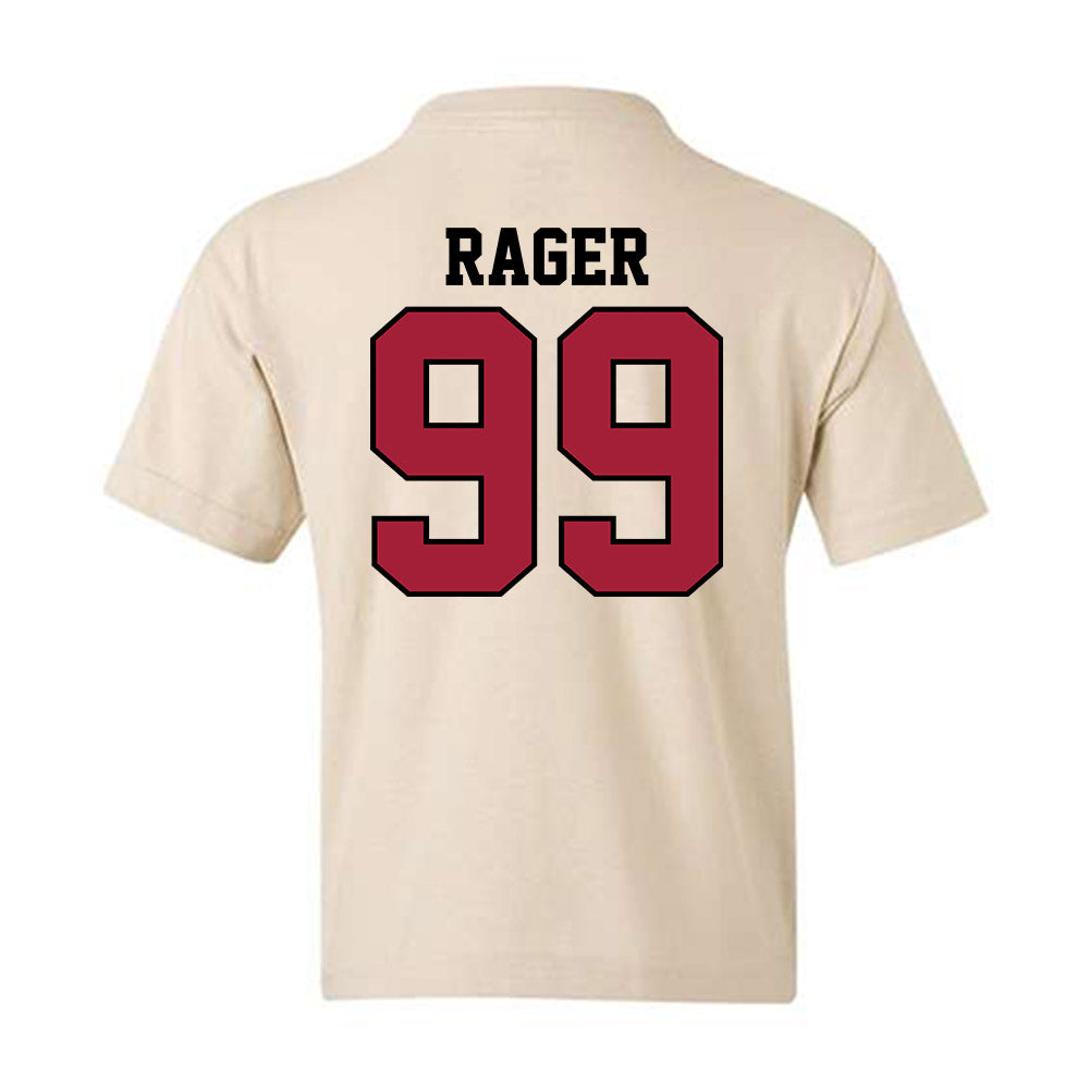 Oklahoma - NCAA Baseball : Cord Rager - Sports Shersey Youth T-Shirt-1