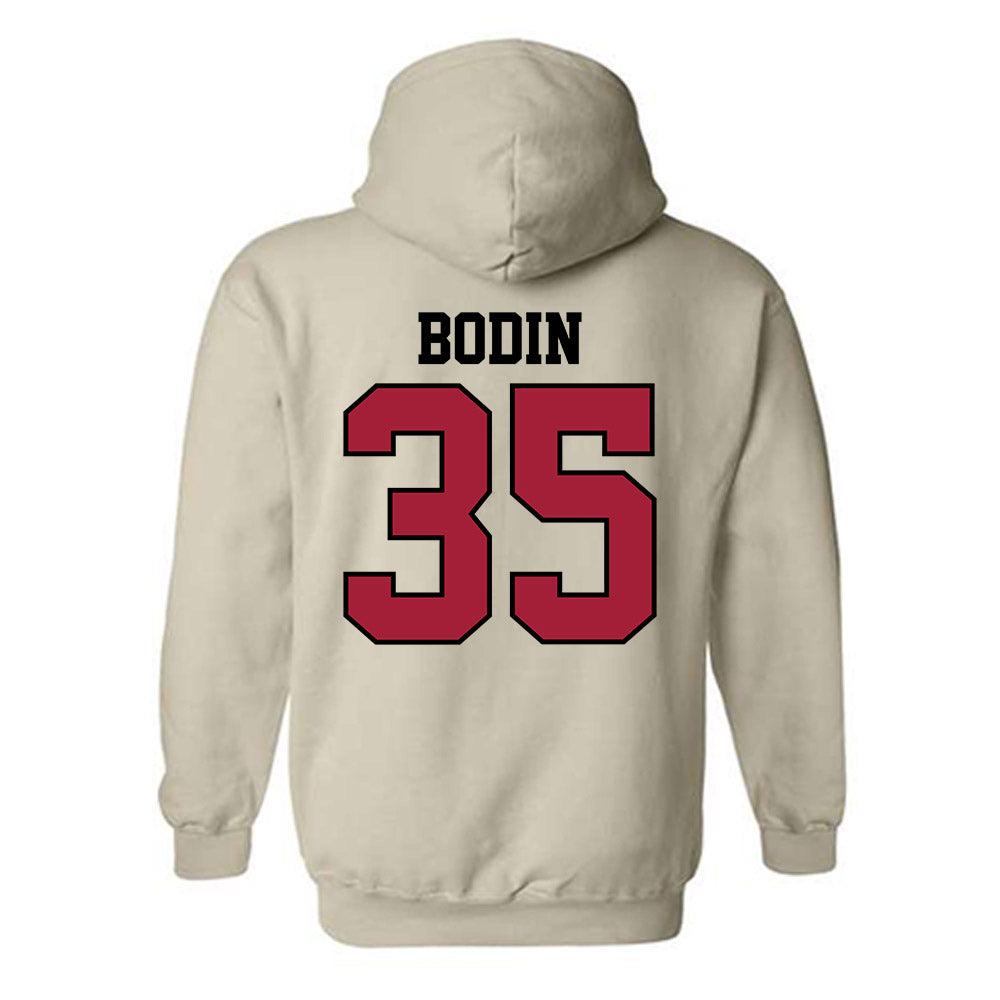 Oklahoma - NCAA Baseball : Jason Bodin - Sports Shersey Hooded Sweatshirt-1
