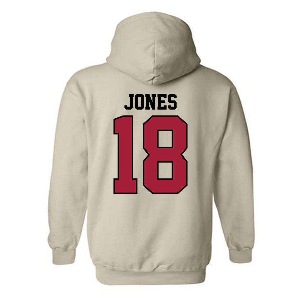 Oklahoma - NCAA Baseball : Gavyn Jones - Sports Shersey Hooded Sweatshirt-1