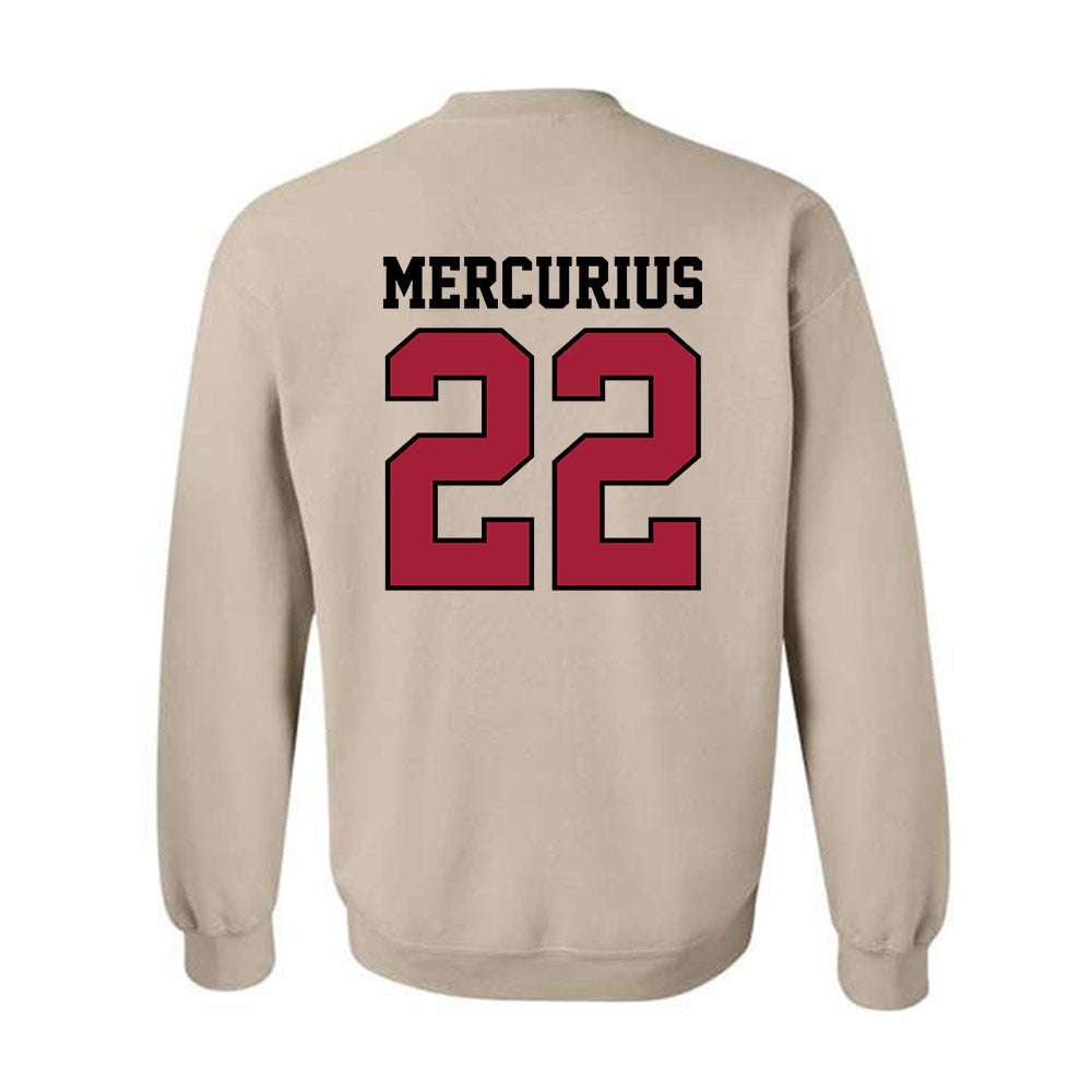 Oklahoma - NCAA Baseball : LJ Mercurius - Sports Shersey Crewneck Sweatshirt-1