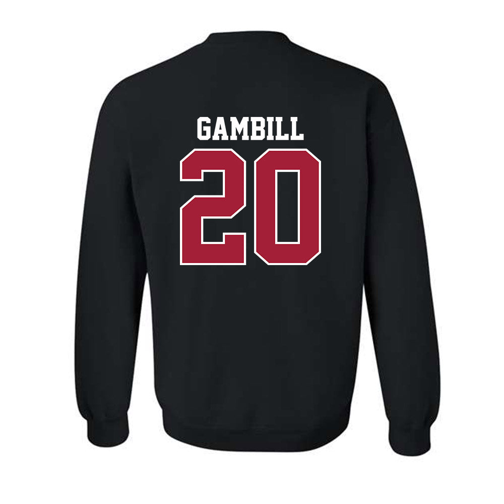Oklahoma - NCAA Baseball : Trey Gambill - Sports Shersey Crewneck Sweatshirt-1
