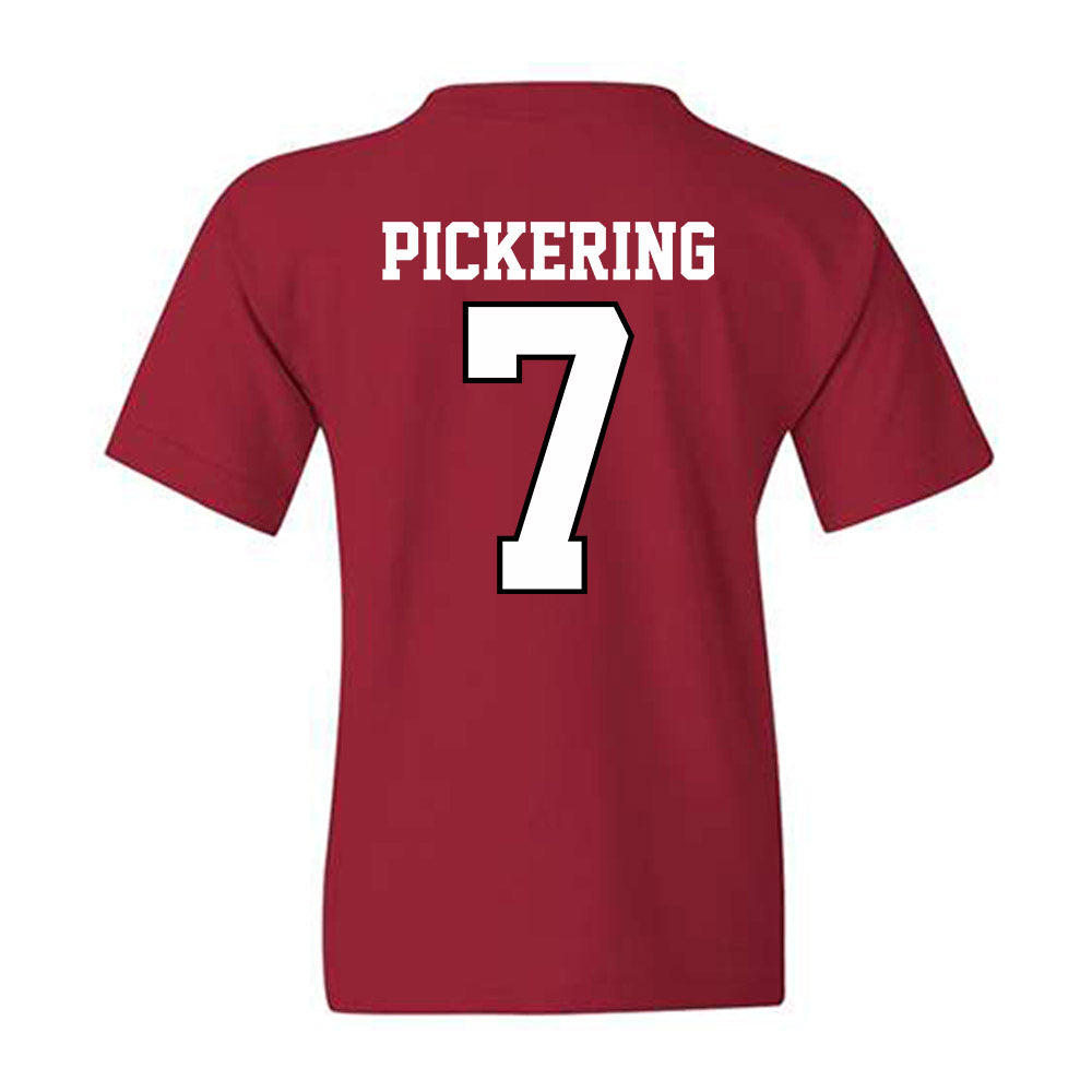 Oklahoma - NCAA Softball : Kasidi Pickering - Sports Shersey Youth T-Shirt-1