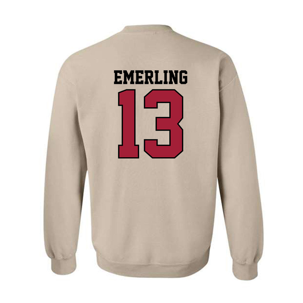 Oklahoma - NCAA Softball : Isabela Emerling - Sports Shersey Crewneck Sweatshirt-1