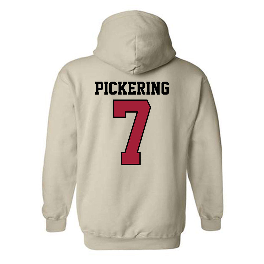 Oklahoma - NCAA Softball : Kasidi Pickering - Sports Shersey Hooded Sweatshirt-1