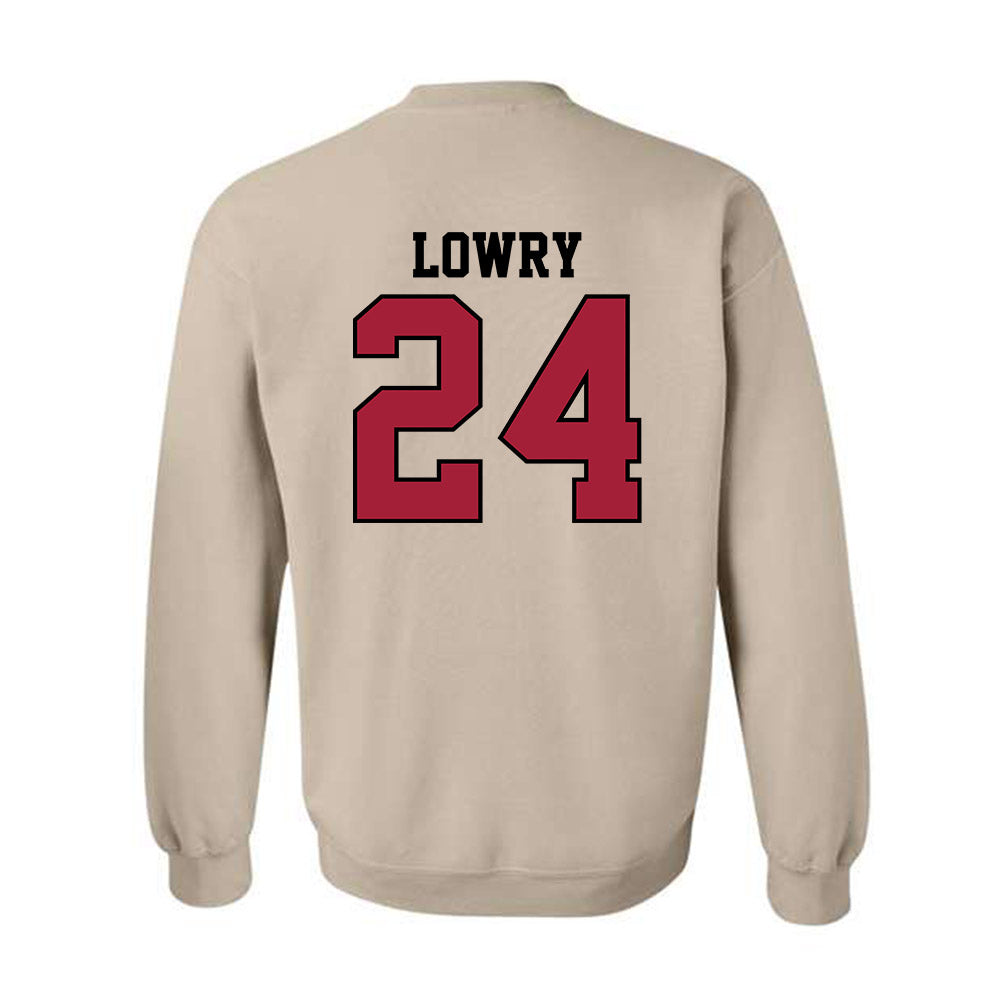 Oklahoma - NCAA Softball : Audrey Lowry - Sports Shersey Crewneck Sweatshirt-1