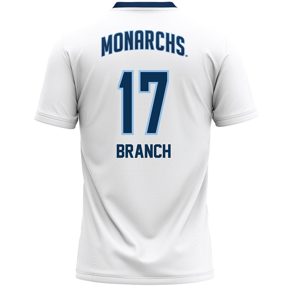 Old Dominion - NCAA Women's Lacrosse : Aryanna Branch - White Lacrosse Jersey -1