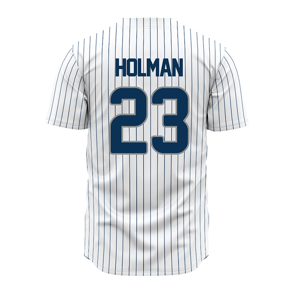 Old Dominion - NCAA Baseball : Evan Holman - Pinstripe Jersey-1