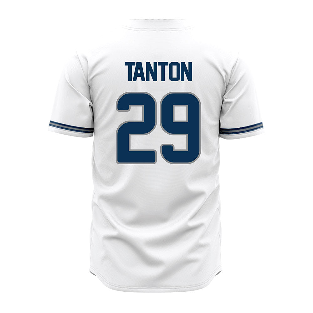 Old Dominion - NCAA Baseball : Ben Tanton - White Jersey-1