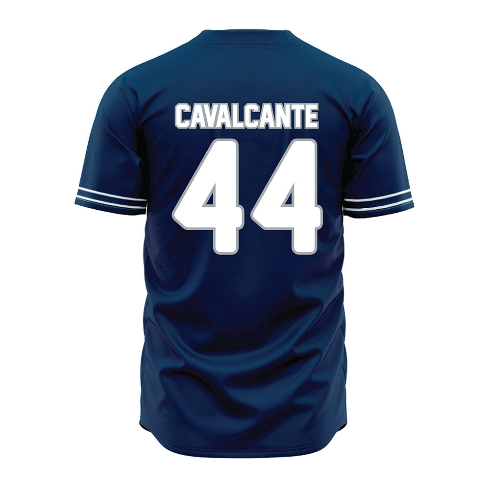 Old Dominion - NCAA Baseball : Christopher Cavalcante - Navy Jersey-1