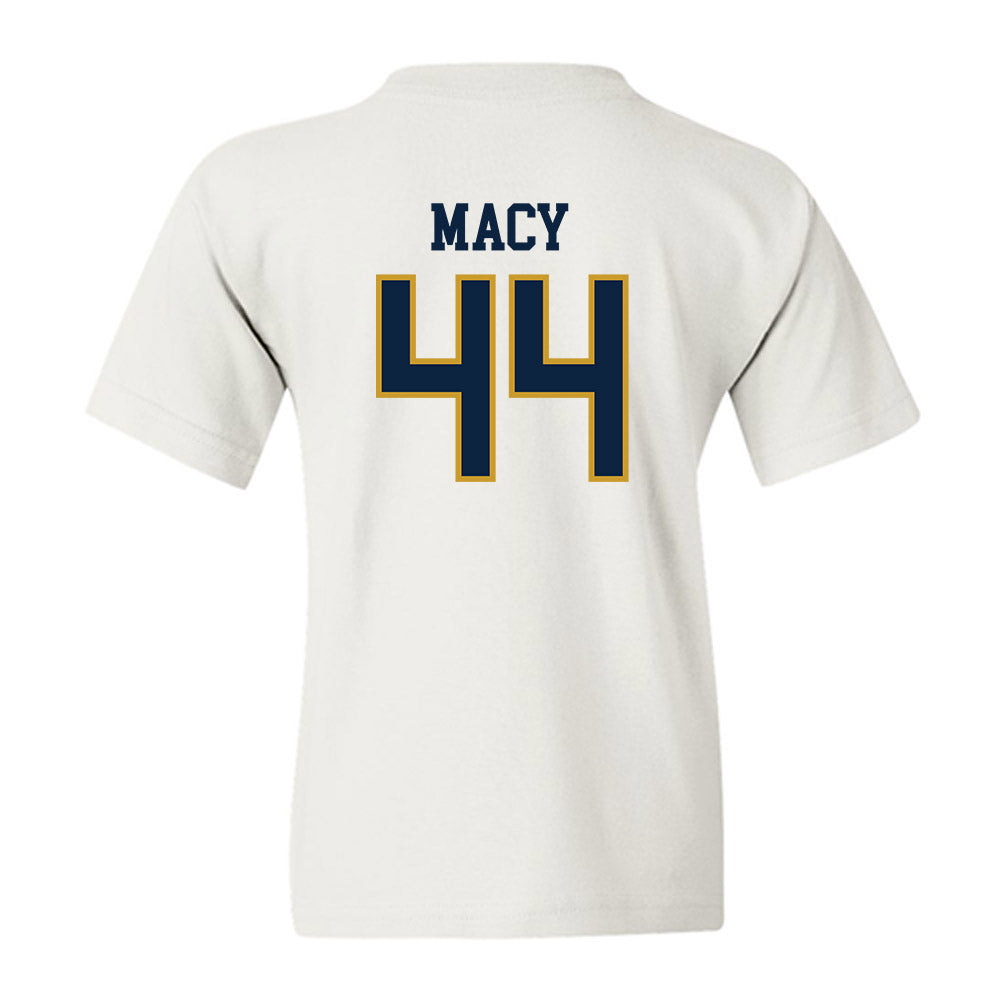 Notre Dame - NCAA Women's Basketball : Leah Macy - Sports Shersey Youth T-Shirt-1