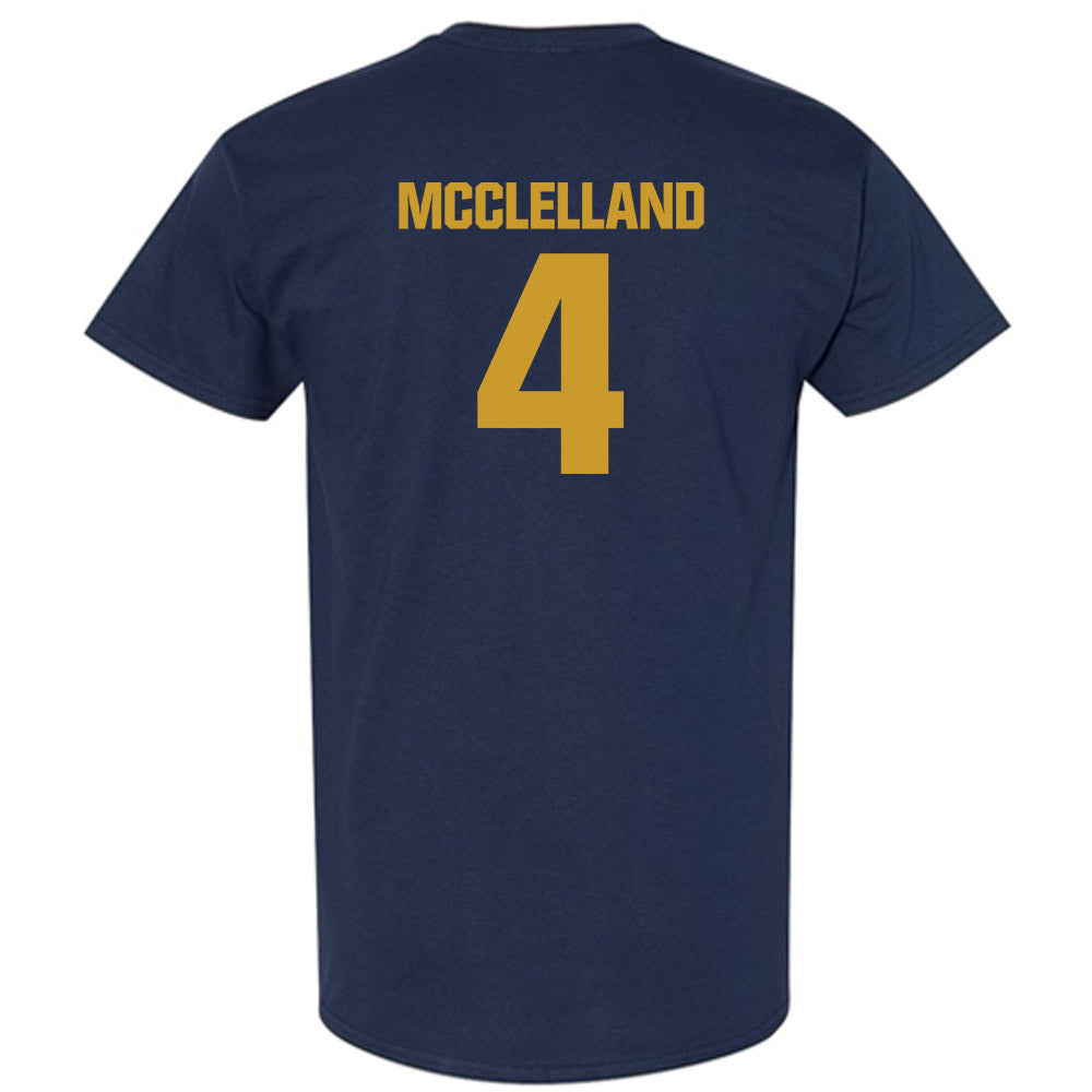 Notre Dame - NCAA Women's Lacrosse : Ellie McClelland - Sports Shersey T-Shirt-1
