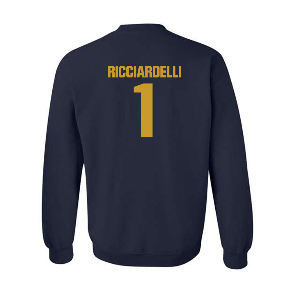 Notre Dame - NCAA Men's Lacrosse : Thomas Ricciardelli - Sports Shersey Crewneck Sweatshirt-1