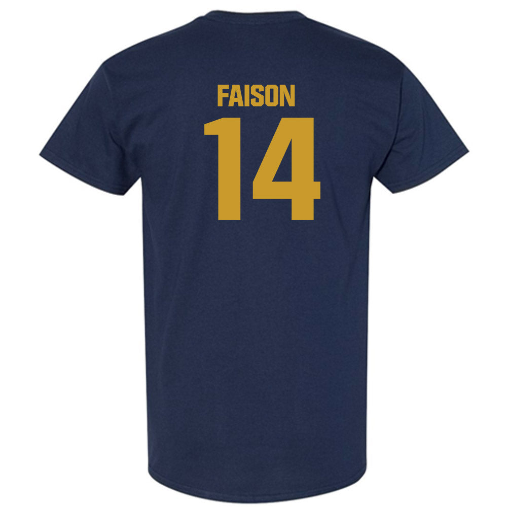 Notre Dame - NCAA Men's Lacrosse : Jordan Faison - Sports Shersey T-Shirt-1