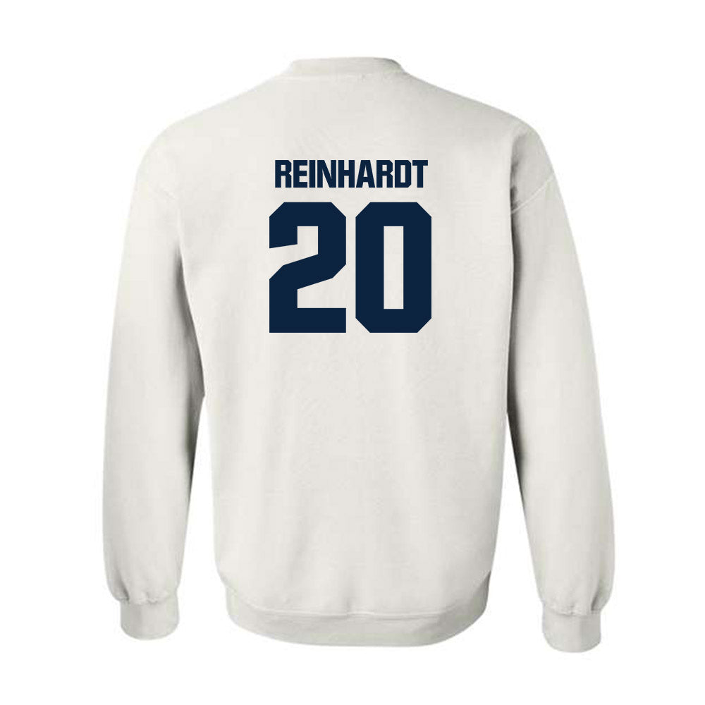 Notre Dame - NCAA Men's Lacrosse : Chris Reinhardt - Sports Shersey Crewneck Sweatshirt-1