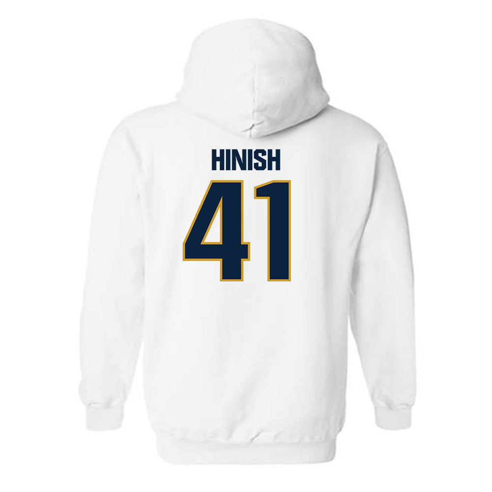 Notre Dame - NCAA Football : Donovan Hinish - Sports Shersey Hooded Sweatshirt-1