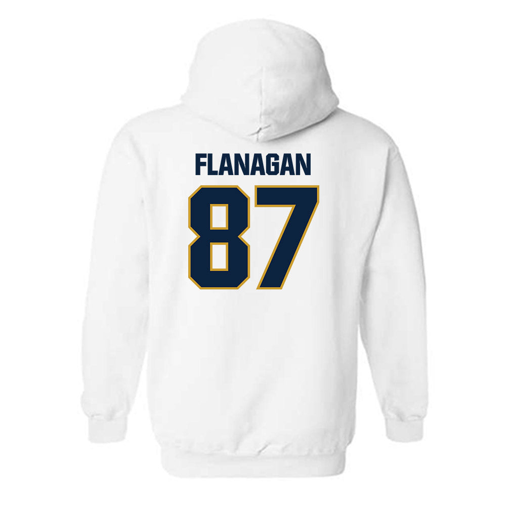 Notre Dame - NCAA Football : Cooper Flanagan - Sports Shersey Hooded Sweatshirt-1