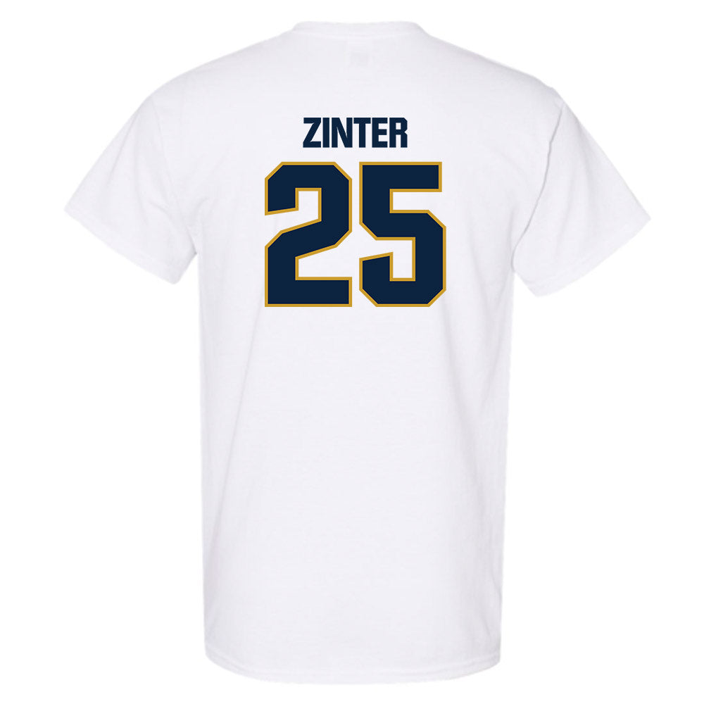 Notre Dame - NCAA Football : Preston Zinter - Sports Shersey T-Shirt-1
