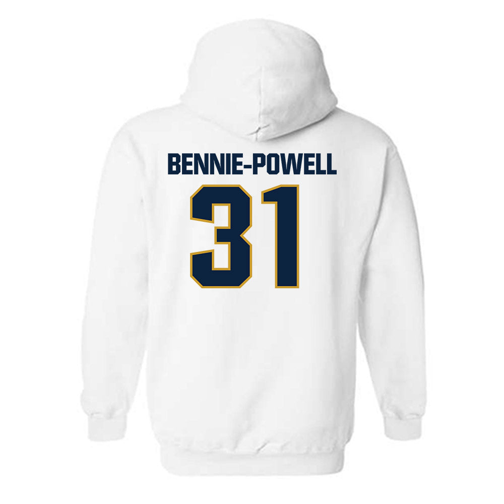 Notre Dame - NCAA Football : Taebron Bennie-Powell - Sports Shersey Hooded Sweatshirt-1