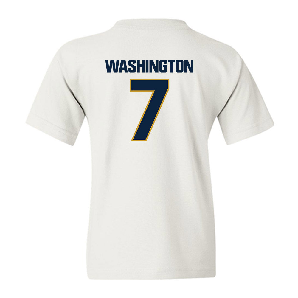 Notre Dame - NCAA Football : Tyrus Washington - Sports Shersey Youth T-Shirt-1