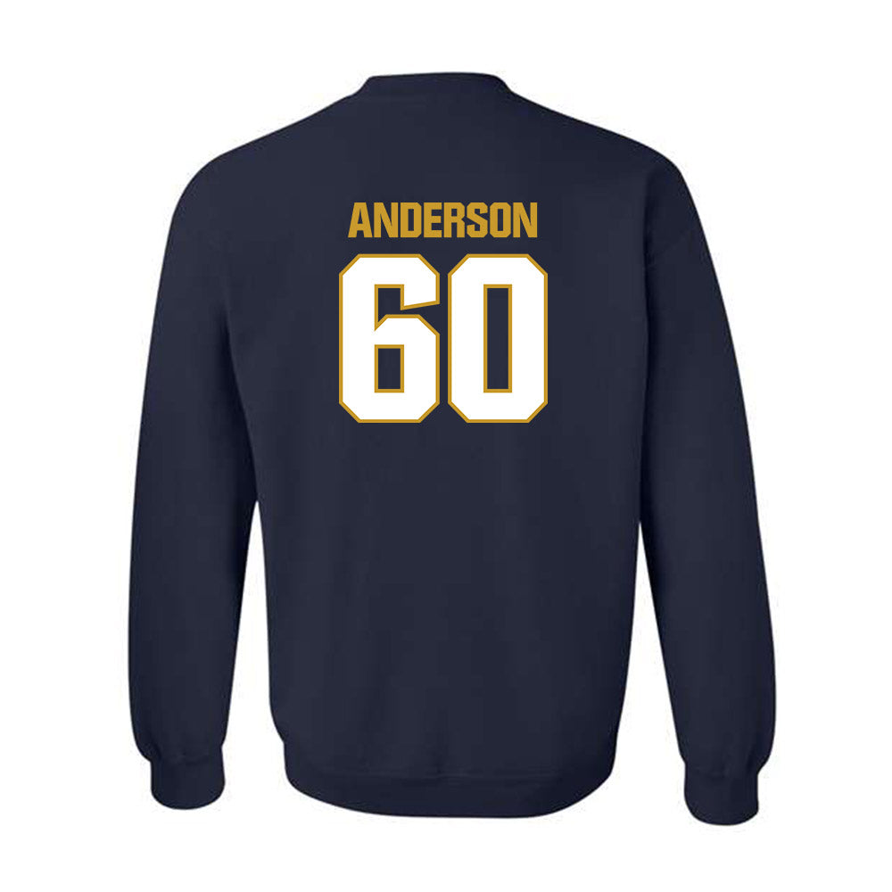 Notre Dame - NCAA Football : Max Anderson - Sports Shersey Crewneck Sweatshirt-1