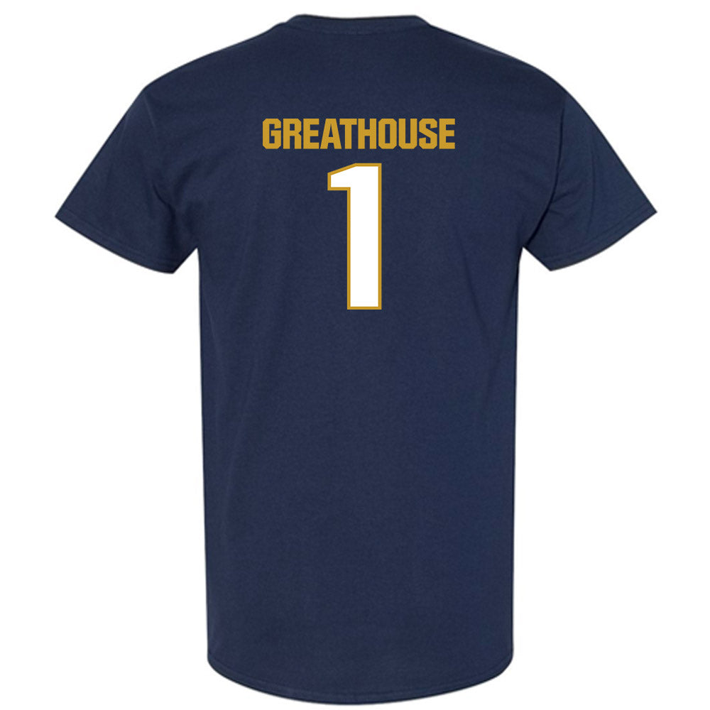 Notre Dame - NCAA Football : Jaden Greathouse - Sports Shersey T-Shirt-1