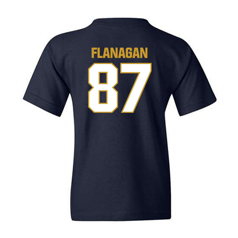 Notre Dame - NCAA Football : Cooper Flanagan - Sports Shersey Youth T-Shirt-1