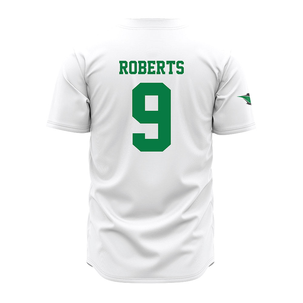 OKBU - NCAA Baseball : Blake Roberts - White Jersey-1