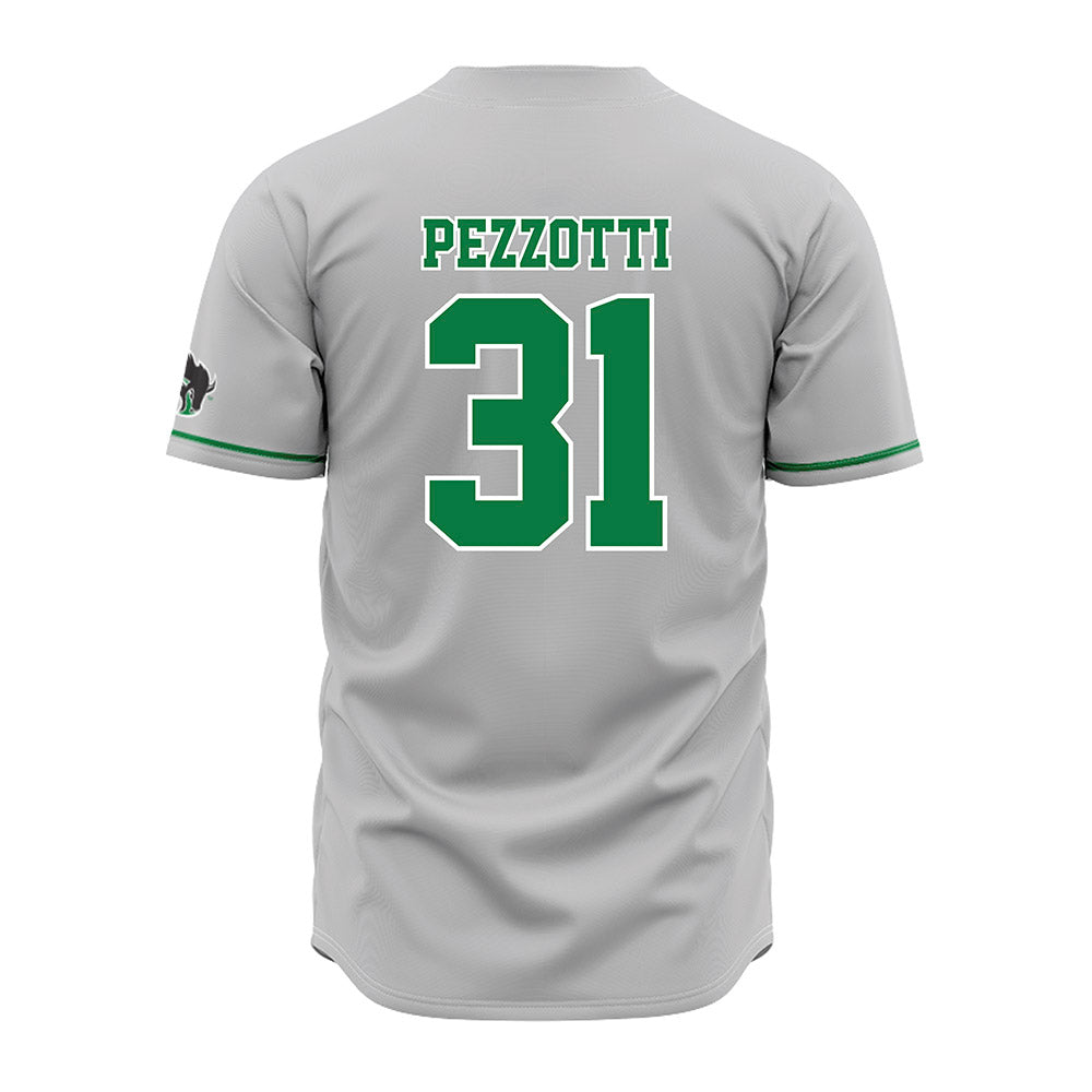 OKBU - NCAA Baseball : Luis Pezzotti - Grey Jersey-1