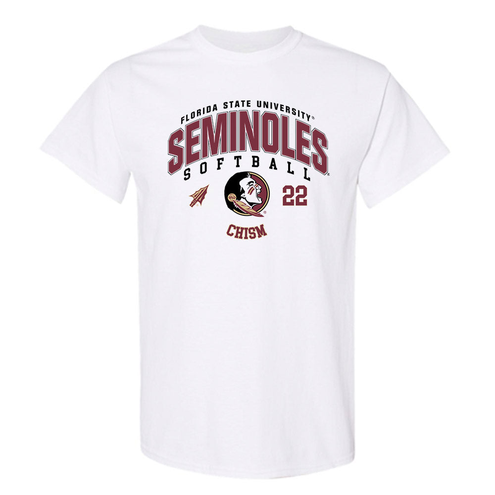 FSU - NCAA Softball : Harlie Chism - Fashion Shersey T-Shirt-0