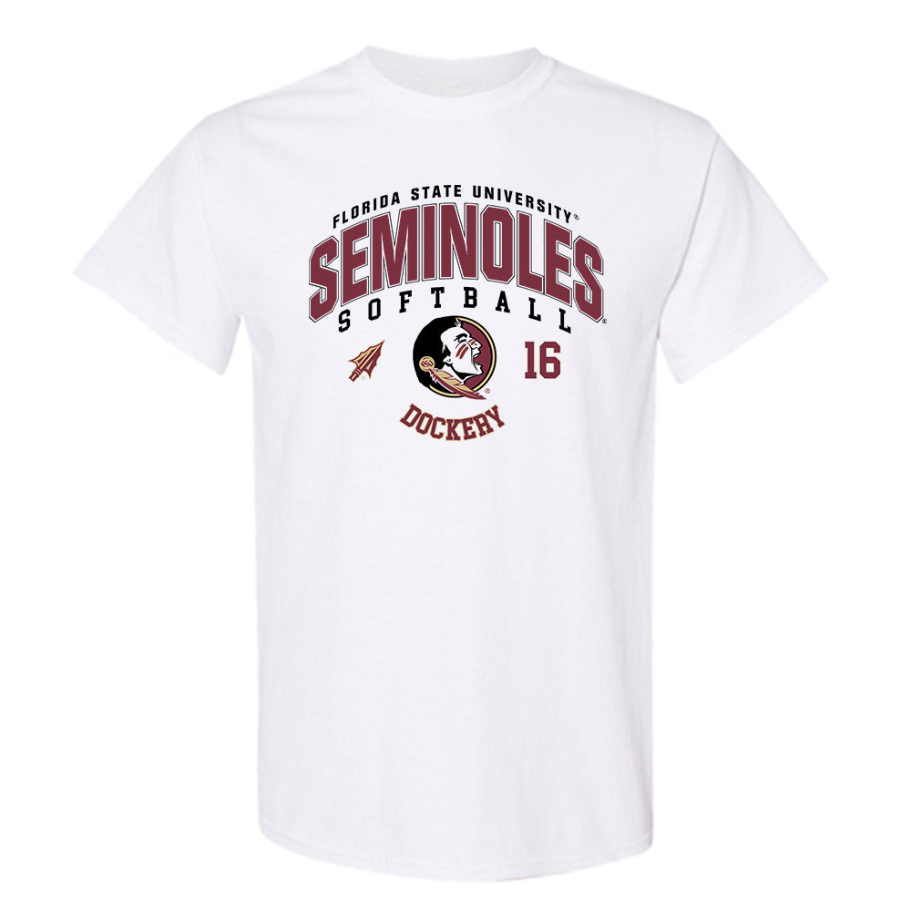 FSU - NCAA Softball : Averi Dockery - Fashion Shersey T-Shirt-0