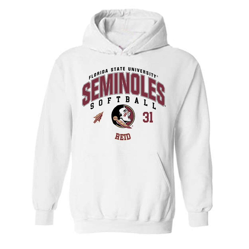 FSU - NCAA Softball : Makenna Reid - Fashion Shersey Hooded Sweatshirt