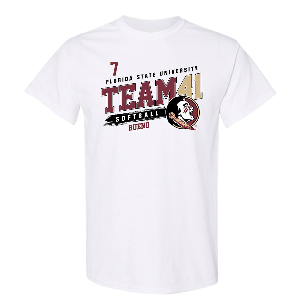 FSU - NCAA Softball : Angelee Bueno - Fashion Shersey T-Shirt
