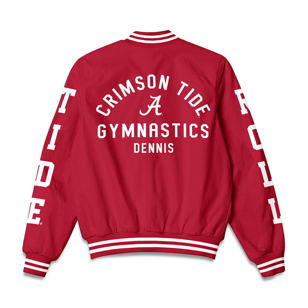 Alabama - NCAA Women's Gymnastics : Brooke Dennis - Bomber Jacket