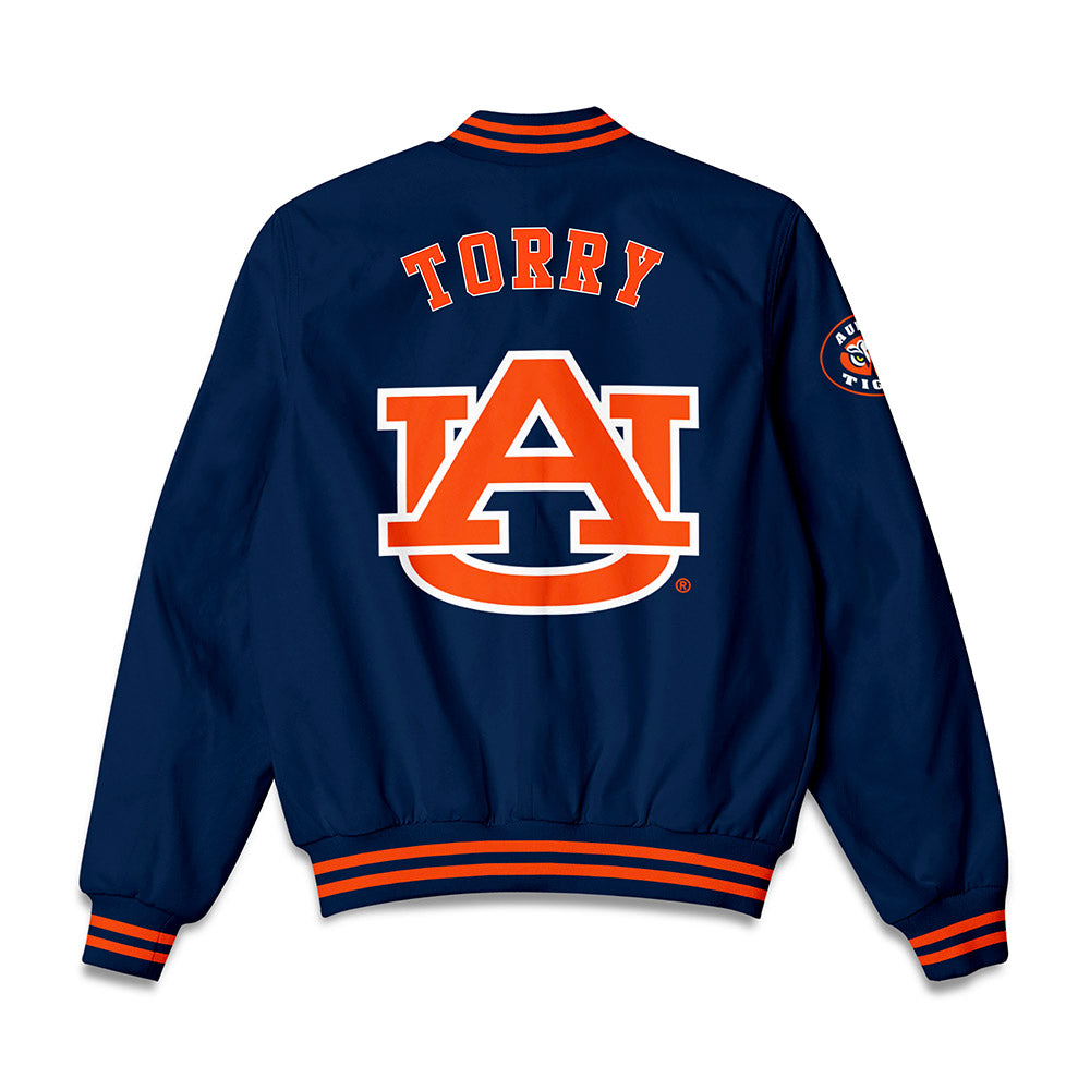 Auburn - NCAA Women's Gymnastics : Brynn Torry - Bomber Jacket-1