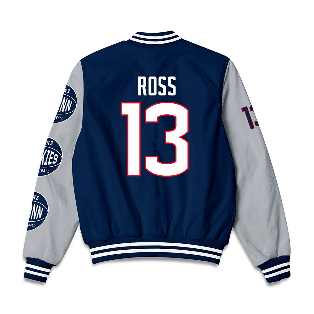 UConn - NCAA Men's Basketball : Jacob ROSS - Bomber Jacket-1
