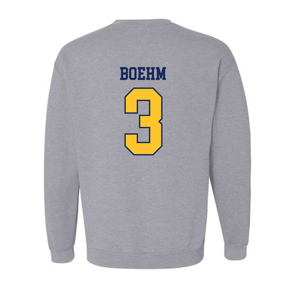 Marquette - NCAA Women's Lacrosse : Tessa Boehm - Sports Shersey Crewneck Sweatshirt-1