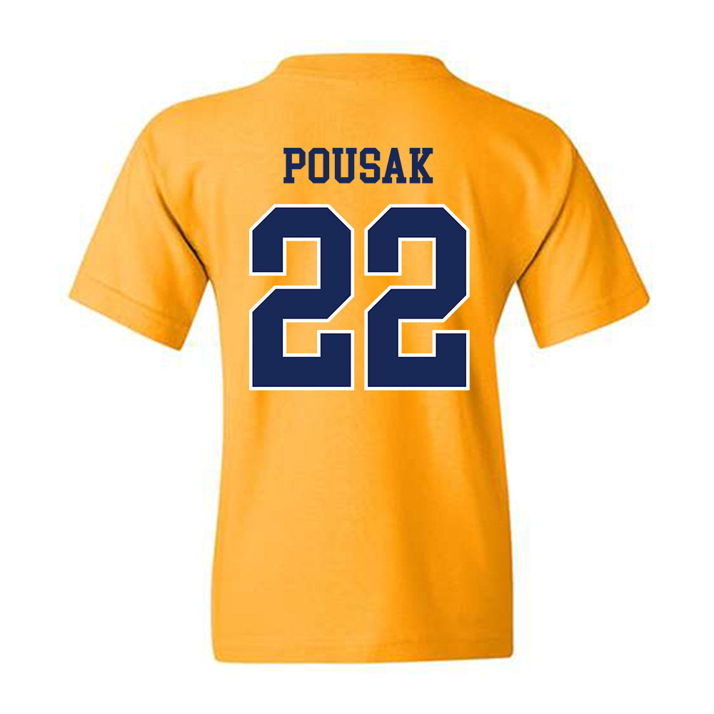Marquette - NCAA Men's Lacrosse : Benjamin Pousak - Sports Shersey Youth T-Shirt-1