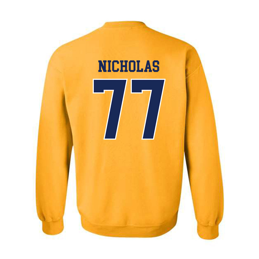 Marquette - NCAA Men's Lacrosse : Brady Nicholas - Sports Shersey Crewneck Sweatshirt