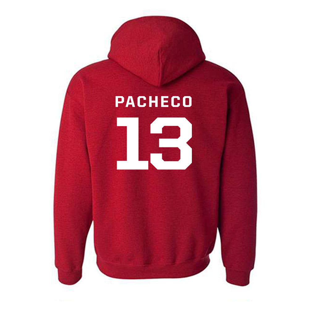 - NCAA Softball : Mya Pacheco - Classic Fashion Shersey Hooded Sweatshirt-1